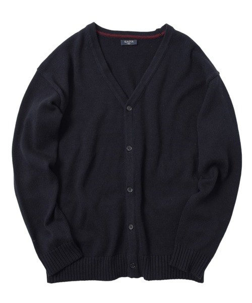 GLAZOS（グラソス）の「【大人向けサイズあり】【マシンウォッシャブル】ニットカーディガン（カーディガン/ボレロ・キッズ・グレー/ネイビー・150cm/160cm/140cm/170cm）」の13枚目の写真