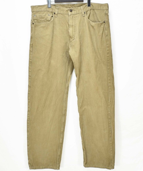 【古着】LEVIS リーバイス505 コーデュロイパンツ　カーキ Levi's - 古着 90年代 リーバイス Levi's 505 REGULAR FIT STRAIGHT