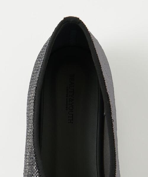 BEAUTY&YOUTH UNITED ARROWS(ビューティーアンドユースユナイテッドアローズ)の「スパンコール スクエア バレエシューズ(バレエシューズ・レディース・シルバー/その他1・36h/37h/37/36/38)」の14枚目の写真