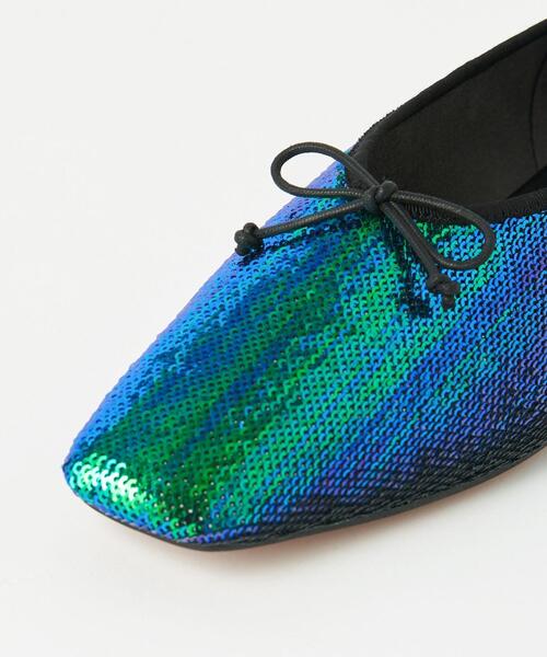 BEAUTY&YOUTH UNITED ARROWS(ビューティーアンドユースユナイテッドアローズ)の「スパンコール スクエア バレエシューズ(バレエシューズ・レディース・シルバー/その他1・36h/37h/37/36/38)」の19枚目の写真