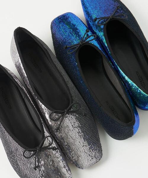 BEAUTY&YOUTH UNITED ARROWS(ビューティーアンドユースユナイテッドアローズ)の「スパンコール スクエア バレエシューズ(バレエシューズ・レディース・シルバー/その他1・36h/37h/37/36/38)」の22枚目の写真