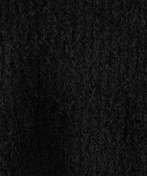 CITEN（シテン）の「＜CITEN＞モール シャギー ニット（ニット/セーター・レディース・オフホワイト/ライトブルー/ブラック・FREE）」の14枚目の写真