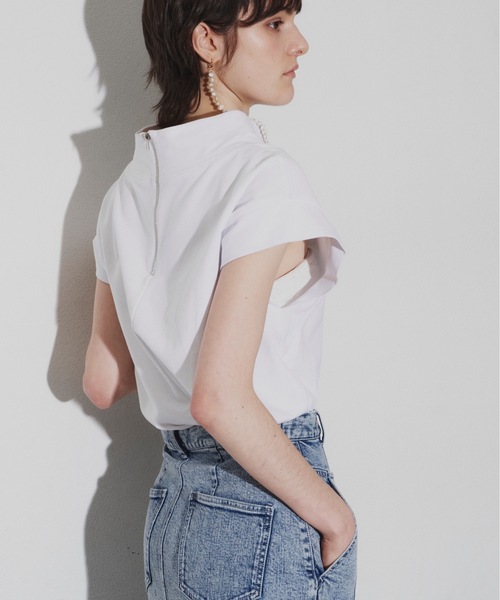 セール】バックジップカットソー（Tシャツ/カットソー）｜LA