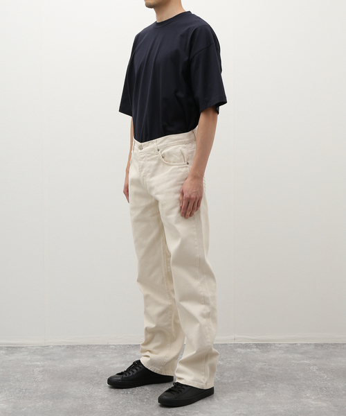 417 EDIFICE（フォーワンセブンエディフィス）の「【WALK in PARIS】Le jean regular sable（デニムパンツ・メンズ・ベージュ・30/32/34）」の21枚目の写真