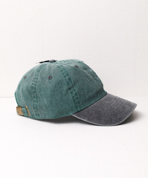 newhattan（ニューハッタン）の「《newhattan》Baseball Low Cap pigment dyed two tone（キャップ・レディース・ブラック系1/グレー系1/グレー系2/グレー系3/ベージュ系1/ベージュ系2/カーキ系1/カーキ系2/カーキ系3/グリーン系1/ブルー系1/ブルー系2/ブルー系3・ONE SIZE）」の18枚目の写真