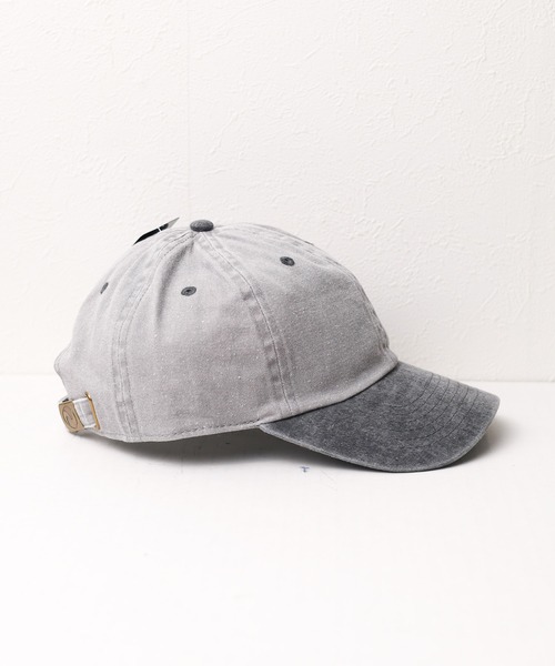 newhattan（ニューハッタン）の「《newhattan》Baseball Low Cap pigment dyed two tone（キャップ・レディース・ブラック系1/グレー系1/グレー系2/グレー系3/ベージュ系1/ベージュ系2/カーキ系1/カーキ系2/カーキ系3/グリーン系1/ブルー系1/ブルー系2/ブルー系3・ONE SIZE）」の16枚目の写真