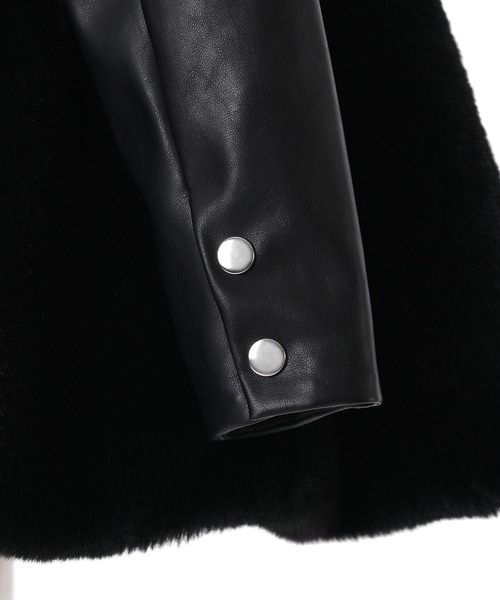 Narcissus（ナルシス）の「【Narcissus】ファーペプラムジャケット