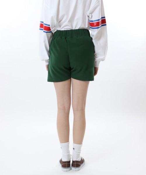 Champion(チャンピオン)の「【Champion/チャンピオン】レディース スウェットショーツ(スウェットパンツ・レディース・ダークグリーン/ヘザーグレー/ベージュ/チャコール・LARGE/MEDIUM)」の12枚目の写真