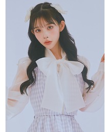 ギンガムビスチェ