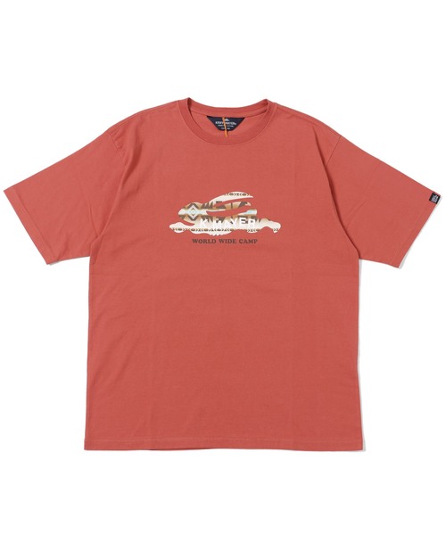 KRIFF MAYER(クリフメイヤー)の「フライングラビット柄ロゴ半袖T(Tシャツ/カットソー・メンズ・ブルー/グレー/レッド/チャコール/オフホワイト/グリーン・MEDIUM/X-LARGE/LARGE)」の1枚目の写真