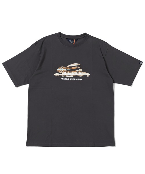 KRIFF MAYER(クリフメイヤー)の「フライングラビット柄ロゴ半袖T(Tシャツ/カットソー・メンズ・ブルー/グレー/レッド/チャコール/オフホワイト/グリーン・MEDIUM/X-LARGE/LARGE)」の4枚目の写真