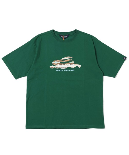KRIFF MAYER(クリフメイヤー)の「フライングラビット柄ロゴ半袖T(Tシャツ/カットソー・メンズ・ブルー/グレー/レッド/チャコール/オフホワイト/グリーン・MEDIUM/X-LARGE/LARGE)」の10枚目の写真