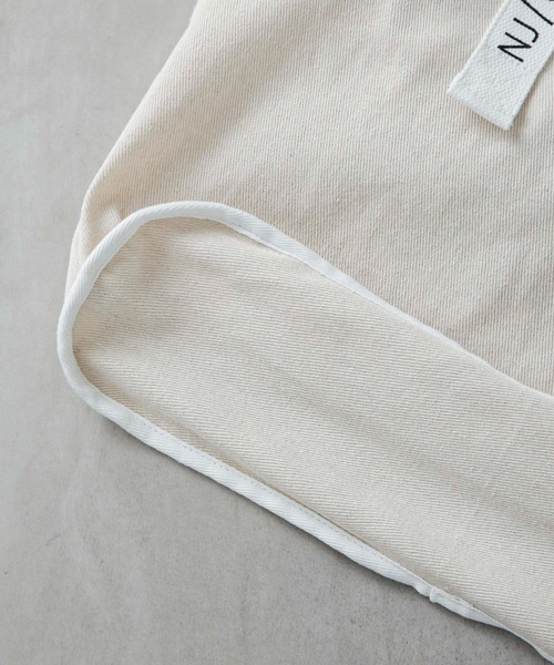 NANO universe（ナノユニバース）の「｢NJ/CLUB｣CARRYSTOCKKIT&BAG トートバッグ（トートバッグ・メンズ・キナリ/モカ/ブラック・FREE）」の7枚目の写真