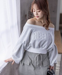 clear | マルチwayエンボスロゴ袖ボリュームスウェット≪2024SS新作≫(スウェット)