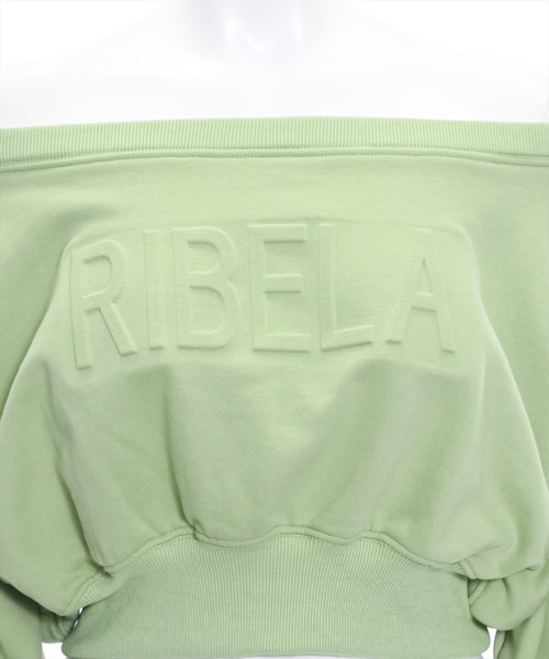 clear（クリア）の「マルチwayエンボスロゴ袖ボリュームスウェット≪2024SS新作≫（スウェット・レディース・杢グレー/ブラック/ライトカーキ・F）」の10枚目の写真