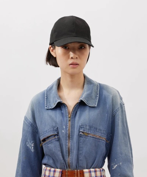 La Maison de Lyllis(メゾンドリリス)の「La Maison de Lyllis(ラ メゾン ド リリス) SKYCAP/スカイキャップ(キャップ・レディース・ブラック/キナリ・F)」の2枚目の写真