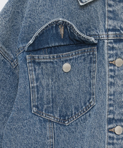 セール】デニムルーズGジャン（ブルゾン）｜LOVETOXIC（ラブトキシック