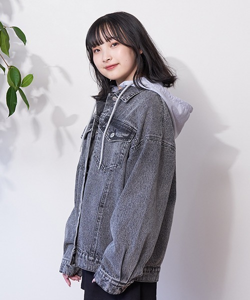 セール】デニムルーズGジャン（ブルゾン）｜LOVETOXIC（ラブトキシック