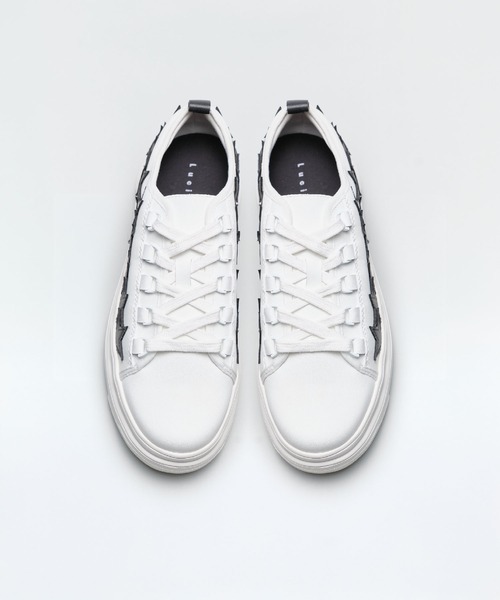 Lucida（ルシーダ）の「Stardust/デザイン厚底スニーカー（スニーカー・レディース・ベージュ/ブラック×ホワイト/ホワイト×ブラック/シルバー/ブラック系その他/ホワイト系その他/ベージュ×ブラック・35/36/37/38/39/40）」の8枚目の写真