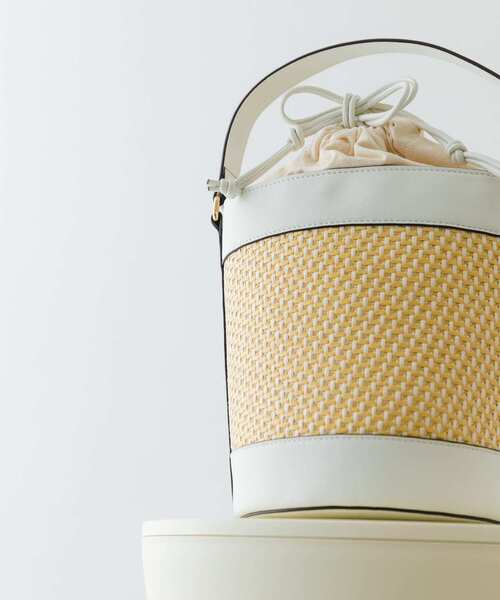 RODE SKO(ロデスコ)の「バケットショルダーバッグ(ショルダーバッグ・レディース・グレー系その他/ホワイト・ONE)」の20枚目の写真