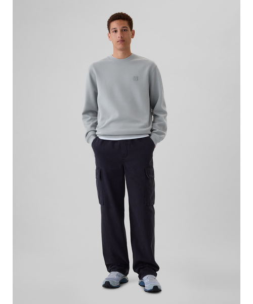 GAP（ギャップ）の「GAPロゴ クルーネックスウェットシャツ(ユニ