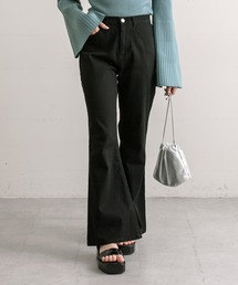 mline | 【サイズ展開あり】[mline]ストレッチフレアデニム(デニムパンツ)