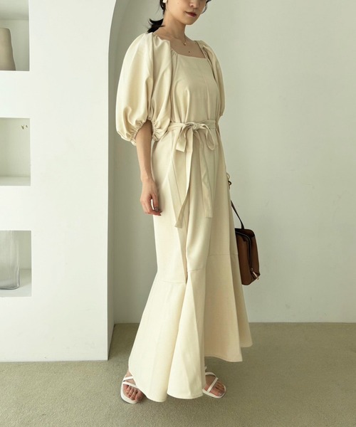 セール】ボリュームスリーブワンピース【ZOZO限定】（ワンピース