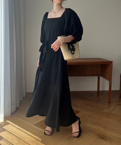 セール】ボリュームスリーブワンピース【ZOZO限定】（ワンピース