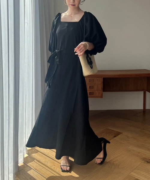 セール】ボリュームスリーブワンピース【ZOZO限定】（ワンピース