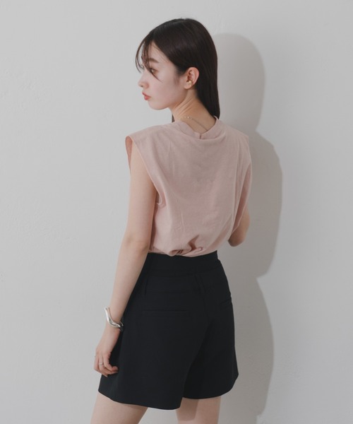 Kastane（カスタネ）の「【2024SSカタログ掲載】リンガーロゴタンク（タンクトップ・レディース・ホワイト系その他/ホワイト系その他3/ピンク/ホワイト系その他2・FREE）」の7枚目の写真