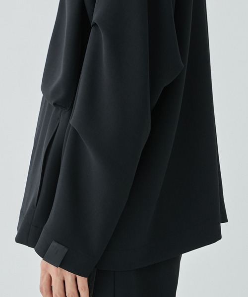 N.HOOLYWOOD（N.ハリウッド）の「STUDIOUS別注 098 SHIRTS BLOUSON（ブルゾン・メンズ・ブラック/ダークグレー・36/38）」の19枚目の写真