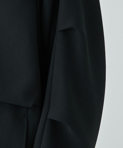 N.HOOLYWOOD（N.ハリウッド）の「STUDIOUS別注 098 SHIRTS BLOUSON（ブルゾン・メンズ・ブラック/ダークグレー・36/38）」の20枚目の写真