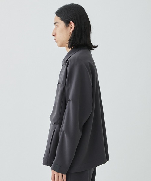 N.HOOLYWOOD（N.ハリウッド）の「STUDIOUS別注 098 SHIRTS BLOUSON（ブルゾン・メンズ・ブラック/ダークグレー・36/38）」の13枚目の写真
