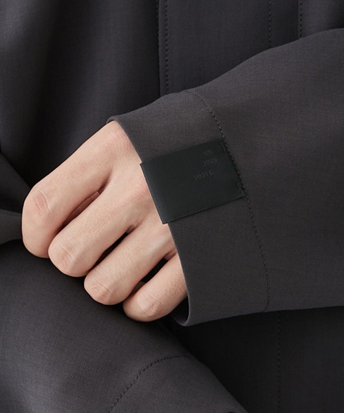 N.HOOLYWOOD（N.ハリウッド）の「STUDIOUS別注 098 SHIRTS BLOUSON（ブルゾン・メンズ・ブラック/ダークグレー・36/38）」の9枚目の写真