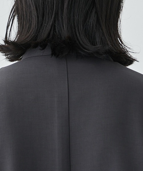 N.HOOLYWOOD（N.ハリウッド）の「STUDIOUS別注 098 SHIRTS BLOUSON（ブルゾン・メンズ・ブラック/ダークグレー・36/38）」の4枚目の写真