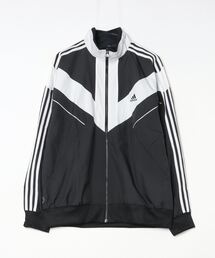 アディダス adidas スリーストライプス パック ルーズフィット メッシュ裏地付きウーブンジャケット