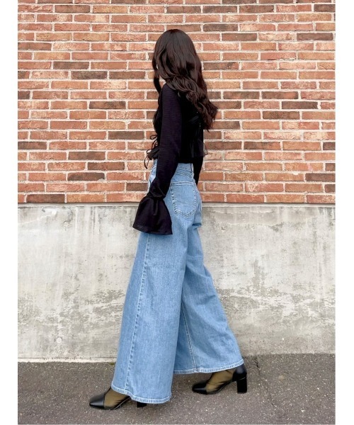 【セール】【SOMETHING】LISASUPERWIDE(デニムパンツ)|SOMETHING(サムシング) 【セール】【SOMETHING】LISASUPERWIDE(デニムパンツ)|SOMETHING(サムシング)