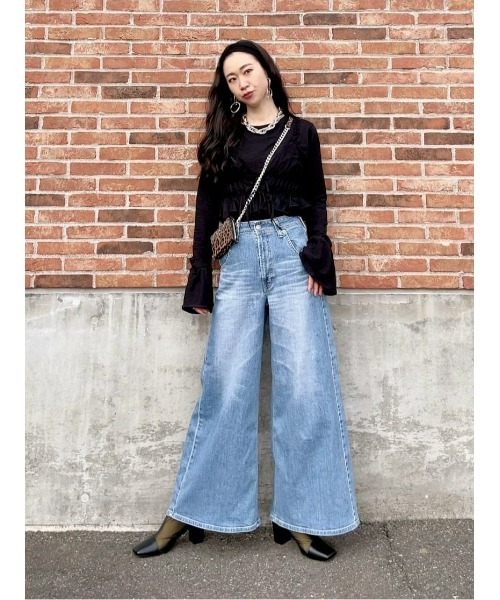 【セール】【SOMETHING】LISASUPERWIDE(デニムパンツ)|SOMETHING(サムシング) 【セール】【SOMETHING】LISASUPERWIDE(デニムパンツ)|SOMETHING(サムシング)