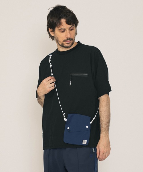 SILAS（サイラス）の「SHOULDER BAG（ショルダーバッグ・メンズ・ブラック/ベージュ/ネイビー・ONE SIZE）」の4枚目の写真