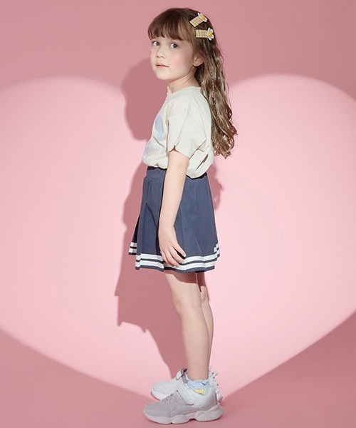 Lycee mine(リセマイン)の「【型崩れしないやわらかコットン】選べる8パターンオリジナルプリントTシャツ(Tシャツ/カットソー・キッズ・オフホワイト/トップグレー/ライトピンク/ライトベージュ/ライトブルー/ブラック/ミント/ラベンダー・100cm/110cm/120cm/140cm/150cm/130cm)」の15枚目の写真