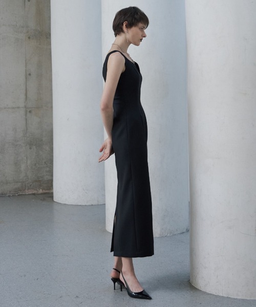 セール】COCOON TAFTA DRESS/コクーンタフタドレス（ワンピース