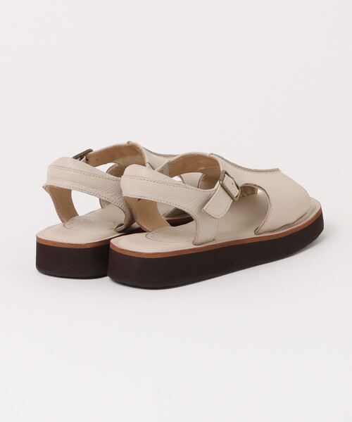 Piedi Nudi(ピエディヌーディ)の「hocco/ホッコ 甲深 レザーオープントゥサンダル(サンダル・レディース・ダークブラウン/ブラック/アイボリー・24.5cm/24.0cm/23.5cm/23.0cm/22.5cm)」の15枚目の写真