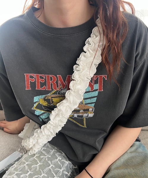 Me%（ミィパーセント）の「【ストラップシート付き】コットンレースモバイルショルダーストラップ 121082（スマホグッズ・レディース・ブラック/ホワイト・FREE）」の15枚目の写真