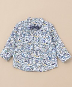 SETTO / OKKAKE リバティ フラワープリントシャツ ＜WOMEN