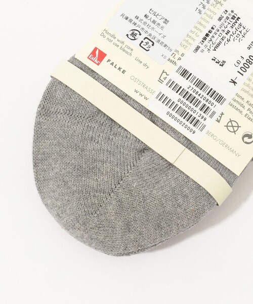 FALKE（ファルケ）の「■■■FALKE FAMILY コットンナイロンソックス（ソックス/靴下・レディース・ホワイト/ライトグレー/ピンク/グリーン/ブラック/カーキ/チャコールグレー・FREE）」の10枚目の写真