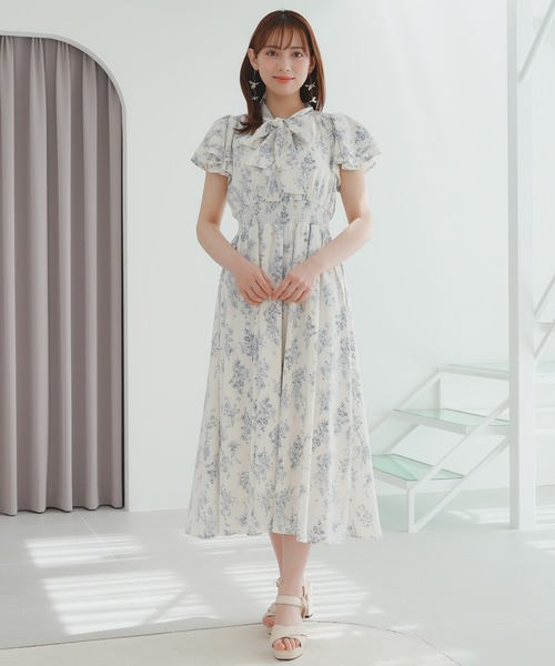 アトリエgg ボウタイワンピース 2WAYボウタイワンピース 通販【ニッセン】