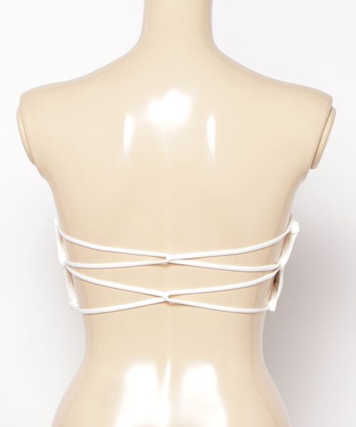 lit.Cy(リットシー)の「カップ付きチューブトップ ベアトップ ブラジャー(チューブトップ・レディース・ブラック/オフホワイト/ピンク・FREE)」の11枚目の写真