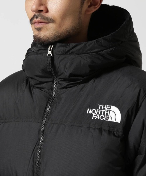 THE NORTH FACE（ザノースフェイス）の「THE NORTH FACE/ザ・ノース・フェイス  Nuptse Hoodie ヌプシフーディー ND92331  2024年秋冬入荷モデル（ダウンジャケット/コート・メンズ・ブラック・S/M/L/XL）」の12枚目の写真