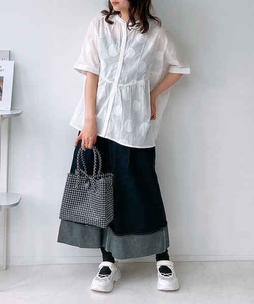 AS KNOW AS plus（アズノゥアズプラス）の「◎ドットジャガード