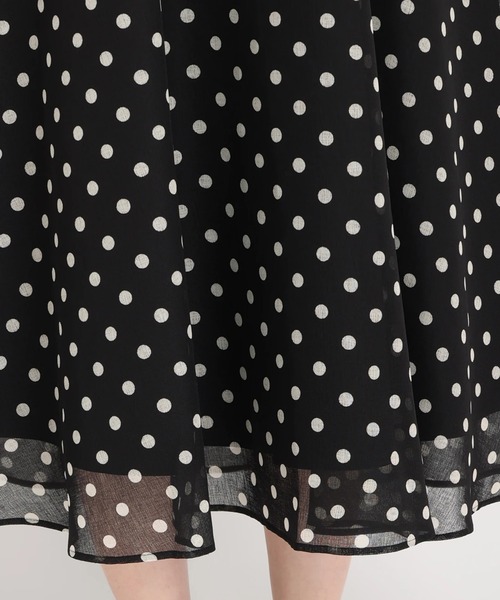 STRAWBERRY-FIELDS（ストロベリーフィールズ）の「ミスティドットⅡ（ワンピース・レディース・ブラック系その他・2）」の7枚目の写真